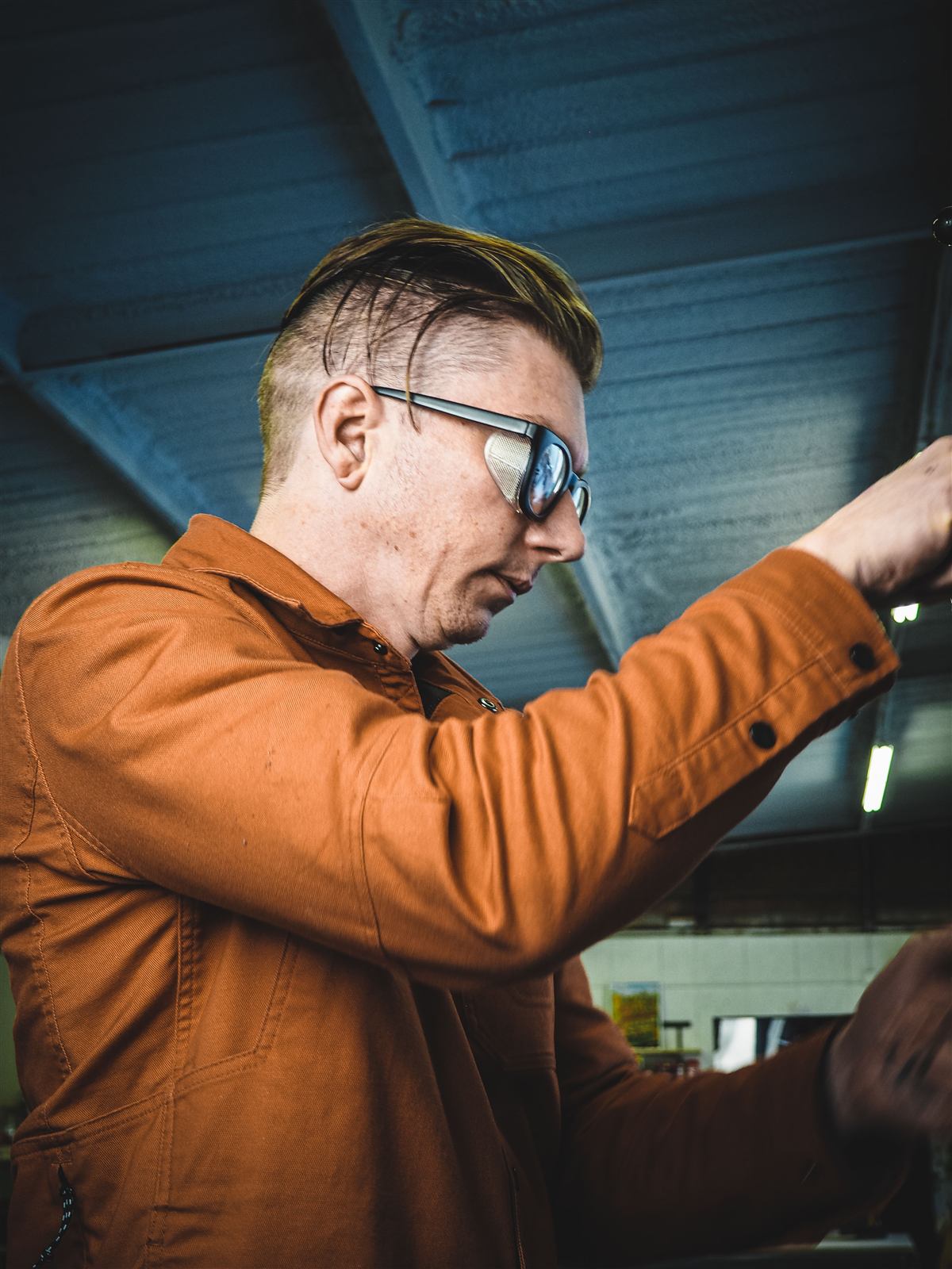 Michael Crum, owner and frame builder at Magnolia Cycles